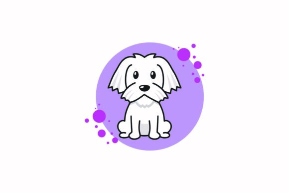 Cute Animal Vector Circle Bubbles