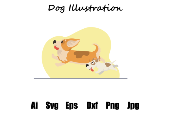 Cute Pet Dog Vector