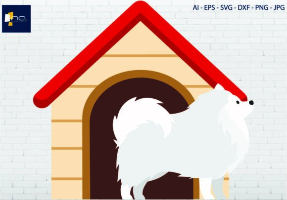Dog Breed Poodle and House