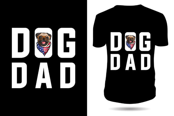 Dog Dad Tshirt Design