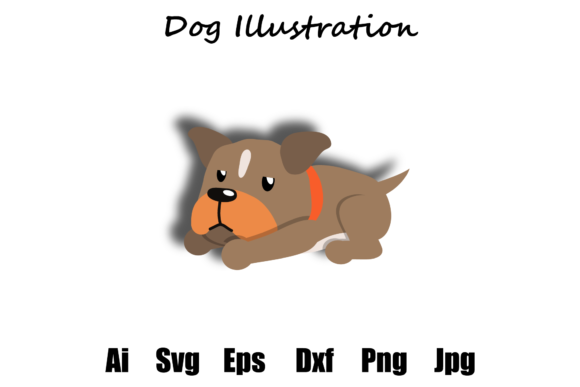 Dog Icons Vector Shadow