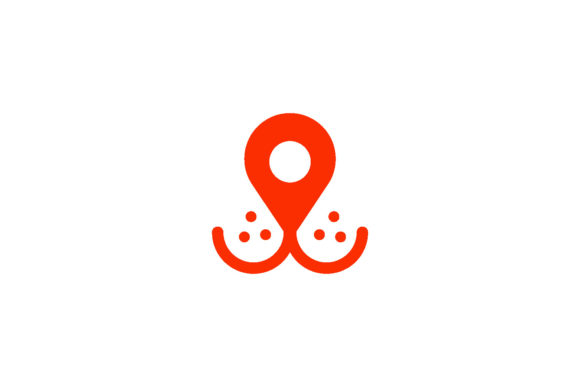 Dog Logo Design with Pin in the Nose