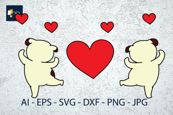 Valentines Day - Couple Dog - Love
